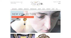 Desktop Screenshot of lisaweirjewellery.com